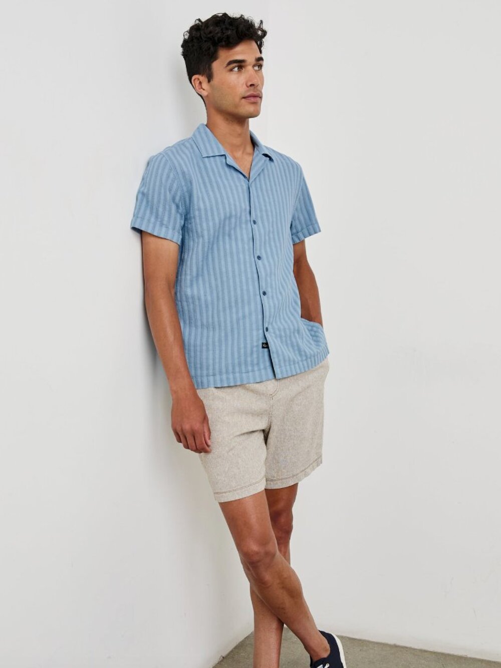 Rails Sinclair Shirt in Faded Blue
